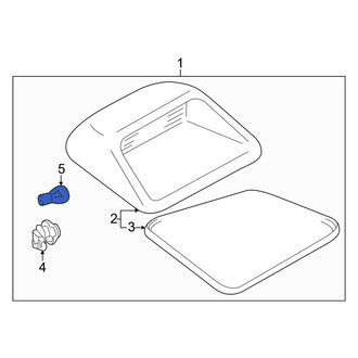 Mazda OE - Rear Center High Mount Stop Light Bulb