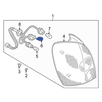 Mazda OE - Tail Light Bulb