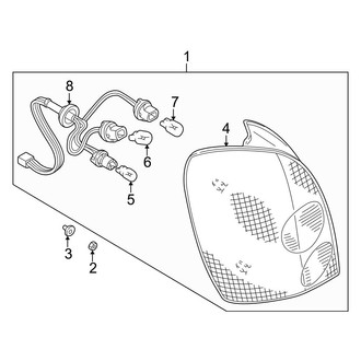 Mazda OE - Rear Lamps - Combination Lamps