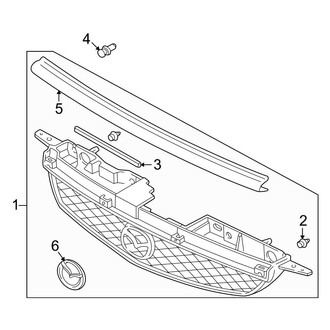 Mazda OE - Grille & Components