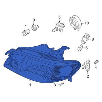 Mazda OE - Front Right Headlight
