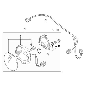 Mazda OE - Front Lamps - Fog Lamps (Mazdaspeed)