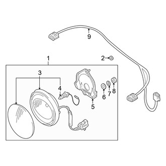 Mazda OE - Front Lamps - Fog Lamps (DX / ES / LX)
