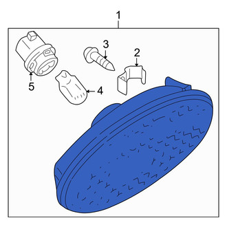 Mazda OE - Left Side Marker Light