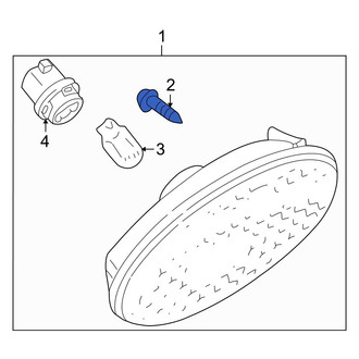 Mazda OE - Turn Signal Light Housing Screw