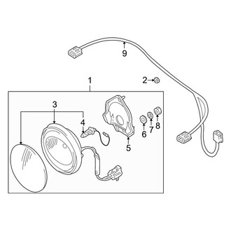 Mazda OE - Front Lamps - Fog Lamps