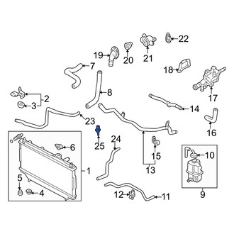 Mazda OE - Engine Coolant Temperature Sensor