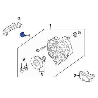 Mazda OE - Alternator Spacer