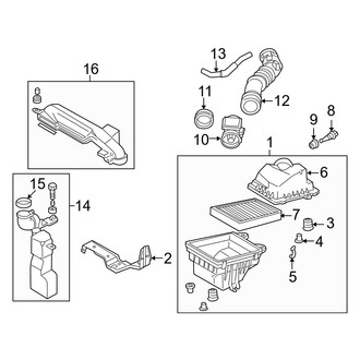 Mazda OE - Engine / Transaxle - Air Intake