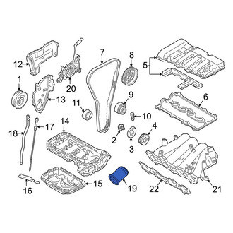 Mazda OE - Engine Oil Filter