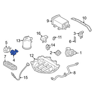 Mazda OE - Vapor Canister Purge Solenoid