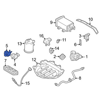 Mazda OE - Vapor Canister Purge Solenoid