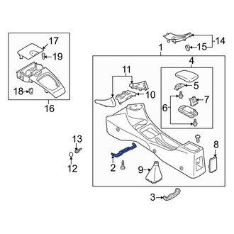 Mazda OE - Console Bracket