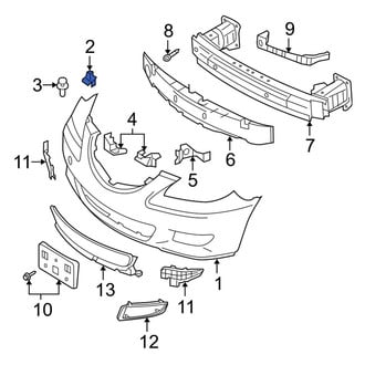 Mazda OE - Bumper Cover Grommet