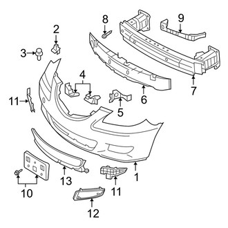 Mazda OE - Front Bumper - Bumper & Components (i / S Sedan)