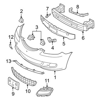 Mazda OE - Front Bumper - Bumper & Components (S Hatchback)