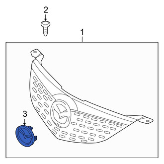 Mazda OE - Front Grille Emblem