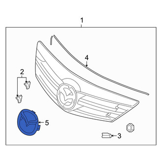 Mazda OE - Front Grille Emblem