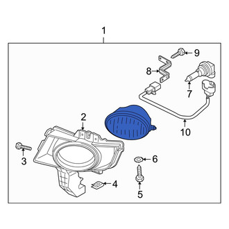 Mazda OE - Front Left Fog Light