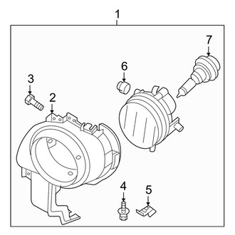 Mazda OE - Front Lamps - Fog Lamps (S Hatchback)