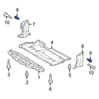 Mazda OE - Fender Liner Retainer