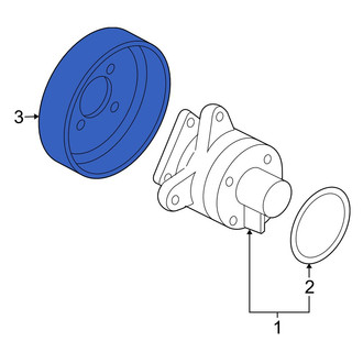 Mazda OE - Engine Water Pump Pulley