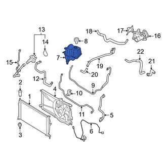 Mazda OE - Engine Coolant Reservoir