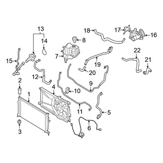 Mazda OE - Cooling - Radiator & Components (Mazdaspeed)