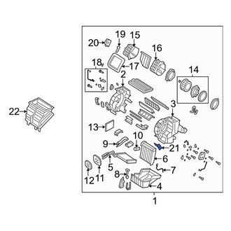 Mazda OE - HVAC Blower Motor Resistor