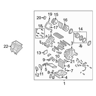 Mazda OE - A/C Evaporator Temperature Sensor