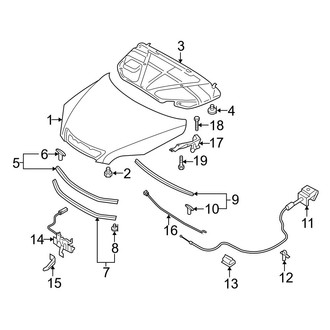 Mazda OE - Hood & Components