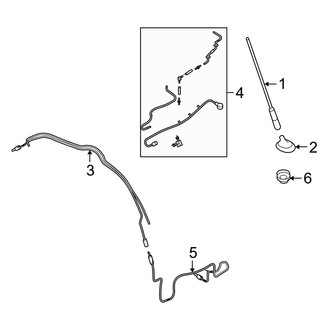Mazda OE - Electrical - Antenna (S Hatchback)