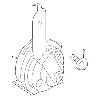 Mazda OE - Electrical - Horn
