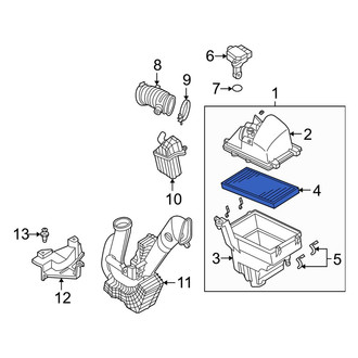 Mazda OE - Engine Air Filter