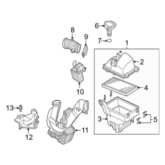 2008 Mazda 3 Air Intake | Performance & Replacement — CARiD.com