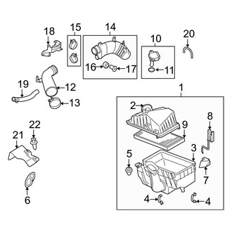 Mazda OE - Engine / Transaxle - Air Intake