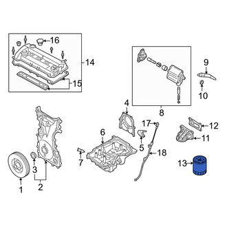 Mazda OE - Engine Oil Filter