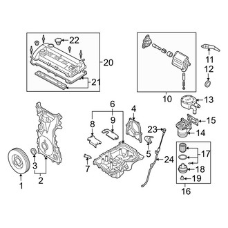 Mazda OE - Engine / Transaxle - Engine Parts