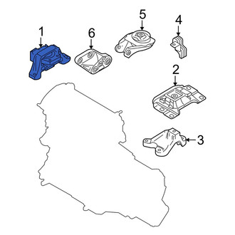 Mazda OE - Right Engine Mount