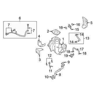 Mazda OE - Engine / Transaxle - Turbocharger & Components