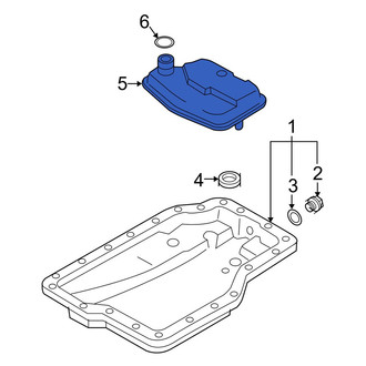 Mazda OE - Transmission Oil Filter