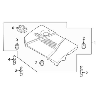 Mazda OE - Engine / Transaxle - Engine Appearance Cover