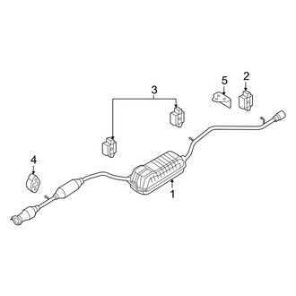 Mazda OE - Exhaust System - Exhaust Components