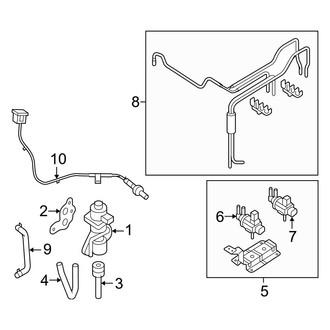 Mazda OE - Emission System - Emission Components