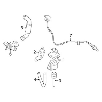Mazda OE - Emission System - Emission Components