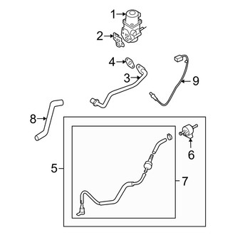 Mazda OE - Emission System - Emission Components