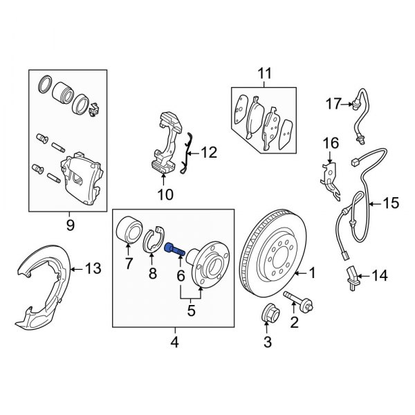 Wheel Lug Stud