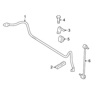 Mazda OE - Front Suspension - Stabilizer Bar & Components