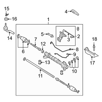 Mazda OE - Steering Gear & Linkage
