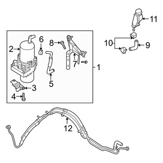Mazda OE - Steering Gear & Linkage - Pump & Hoses (i / S)